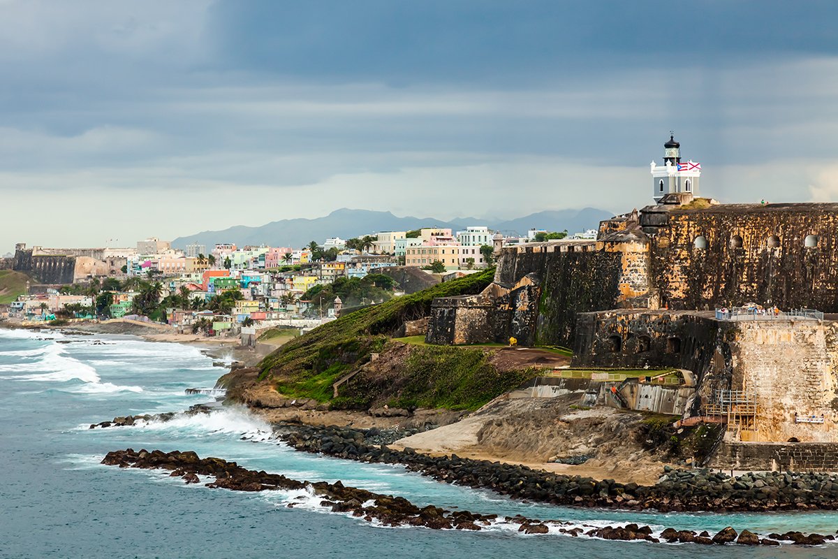 El Morro y el viejo San Juan, Puerto Rico