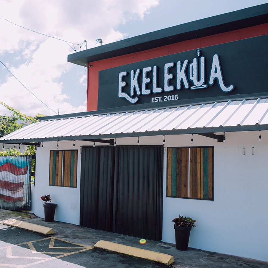 outside view of Ekelekua Restaurant