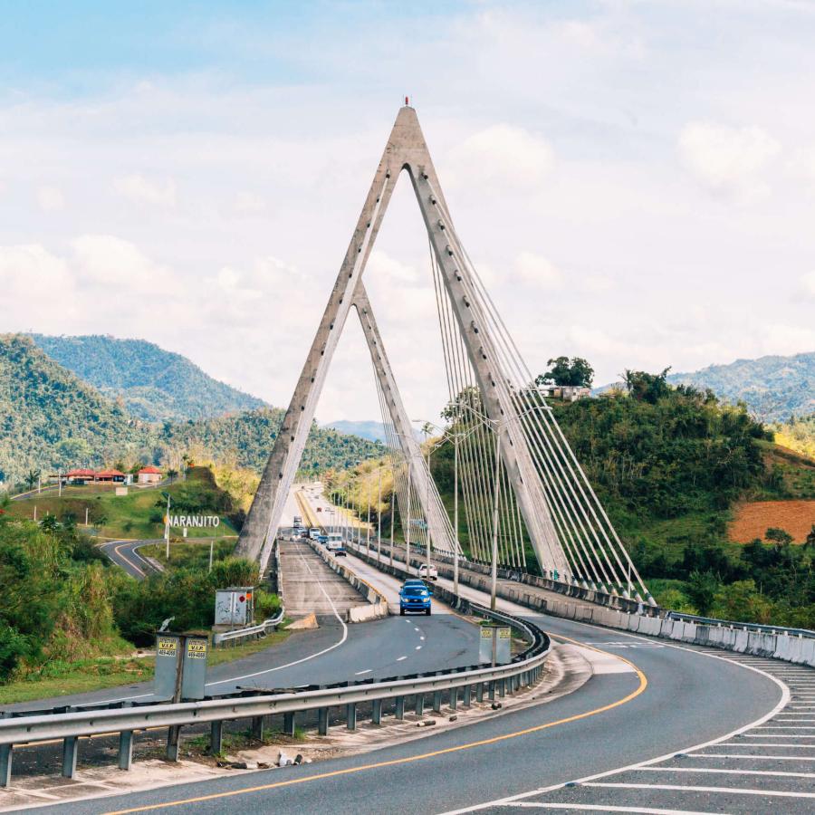 Puente Jesus Izcoa Moure Bridge en Naranjito.