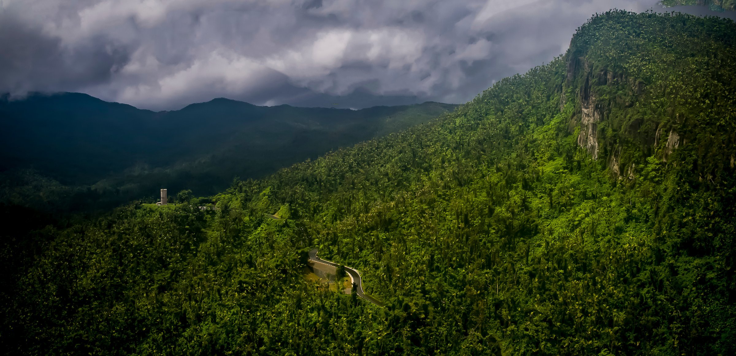 El Yunque from Yokahu Tower