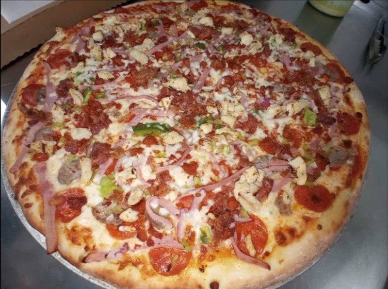 Carlitos pizza on sale