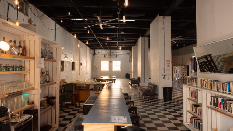 Salón principal - Área del café