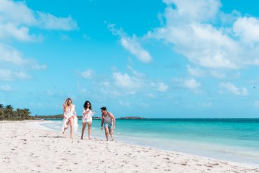 Stunning view of La Chiva Beach, one of the best beaches in Vieques.
