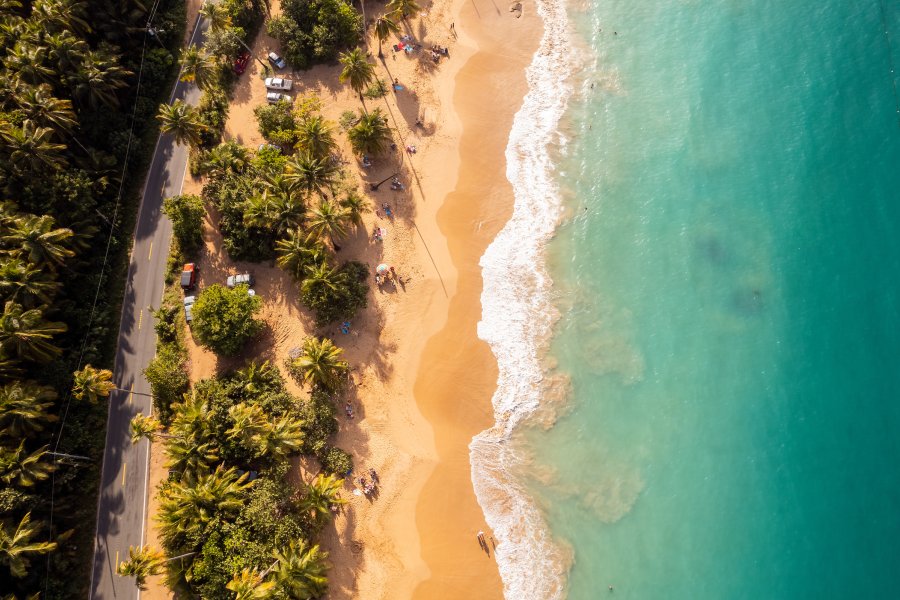 Vacía Talega beach in Loíza 