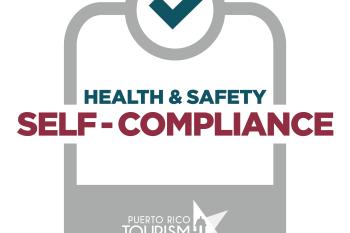 PRTC's Health and Safety Self-Compliance Badge.