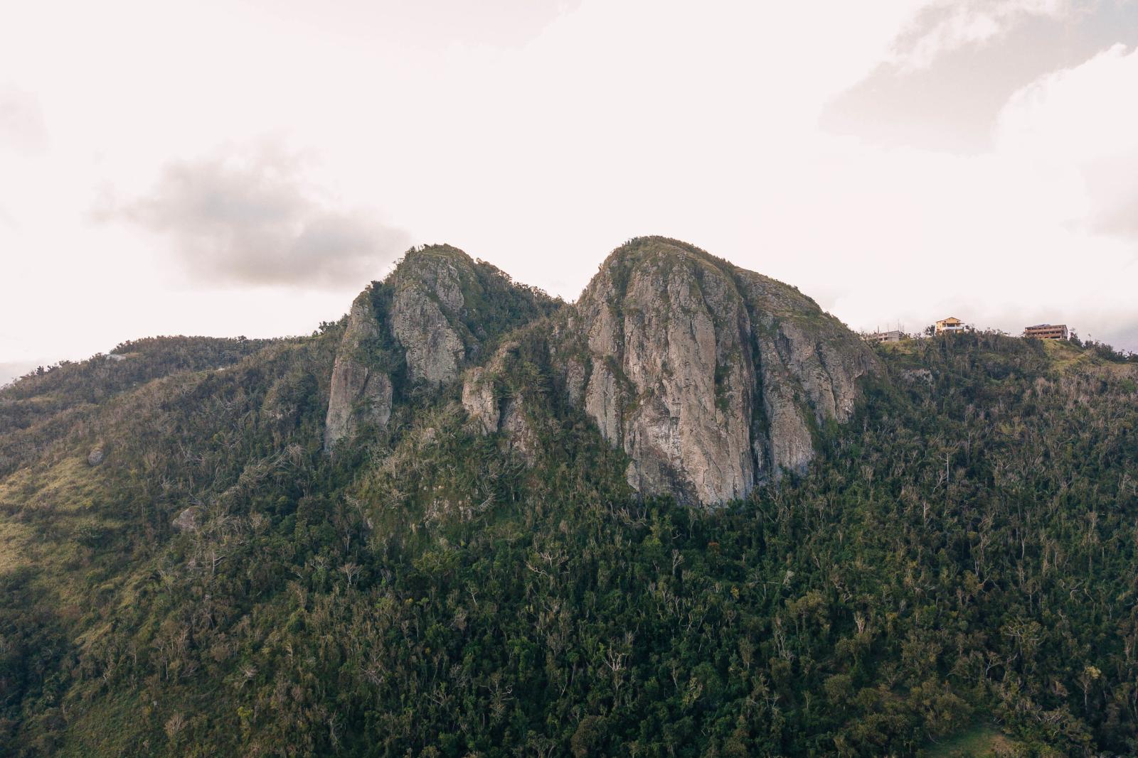 Piedras del Collado, a rock formation in the mountains of Salinas.