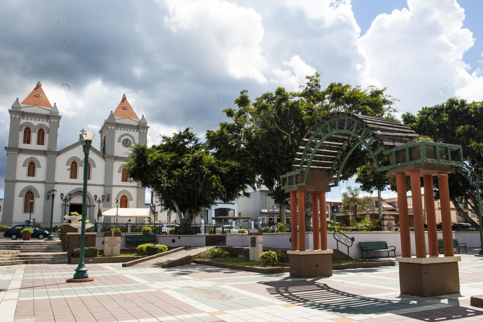 Aibonito's town square