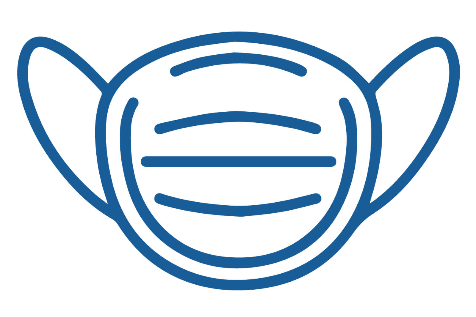 Face mask icon.