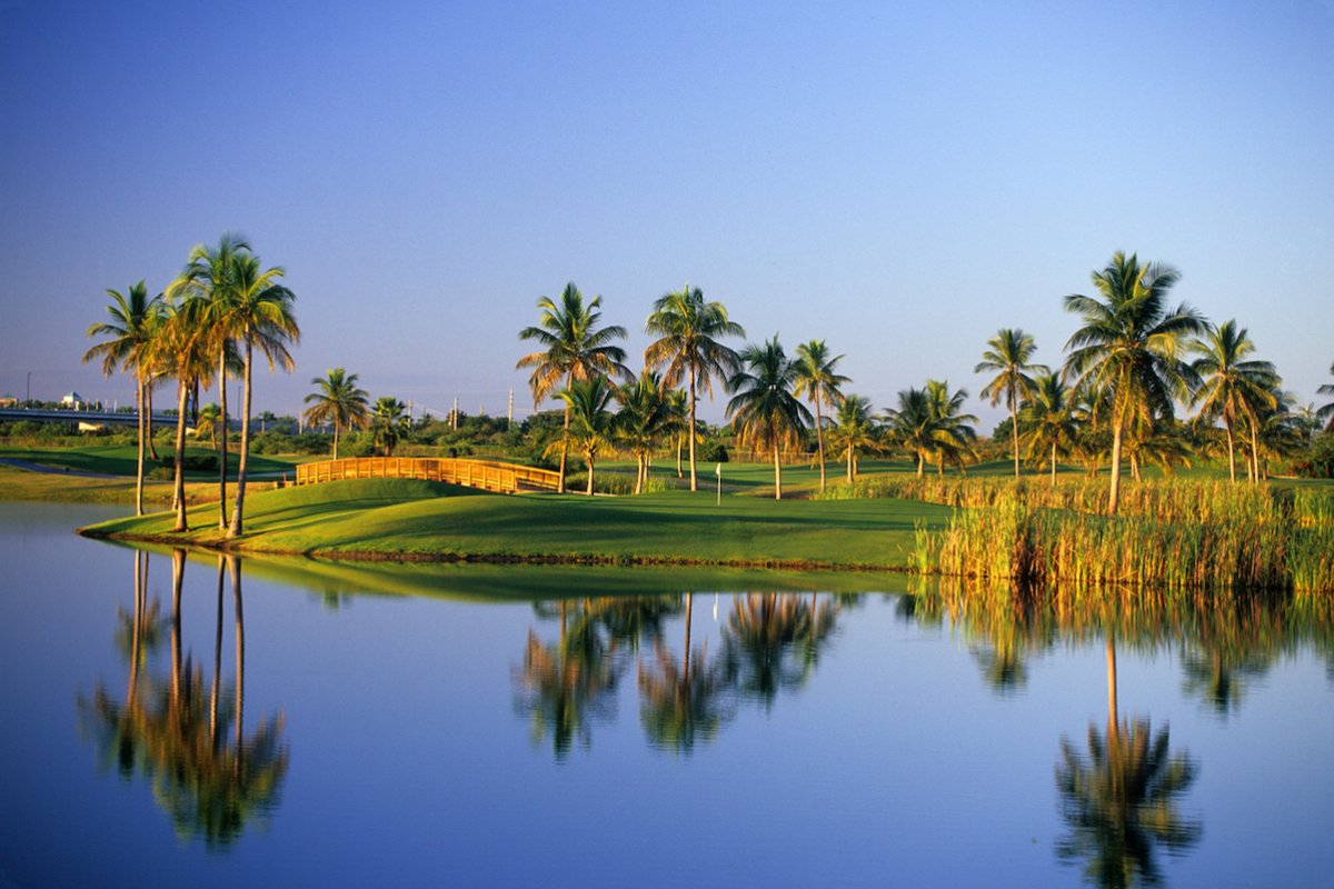 Golf course at Hilton Ponce Golf & Casino Resort
