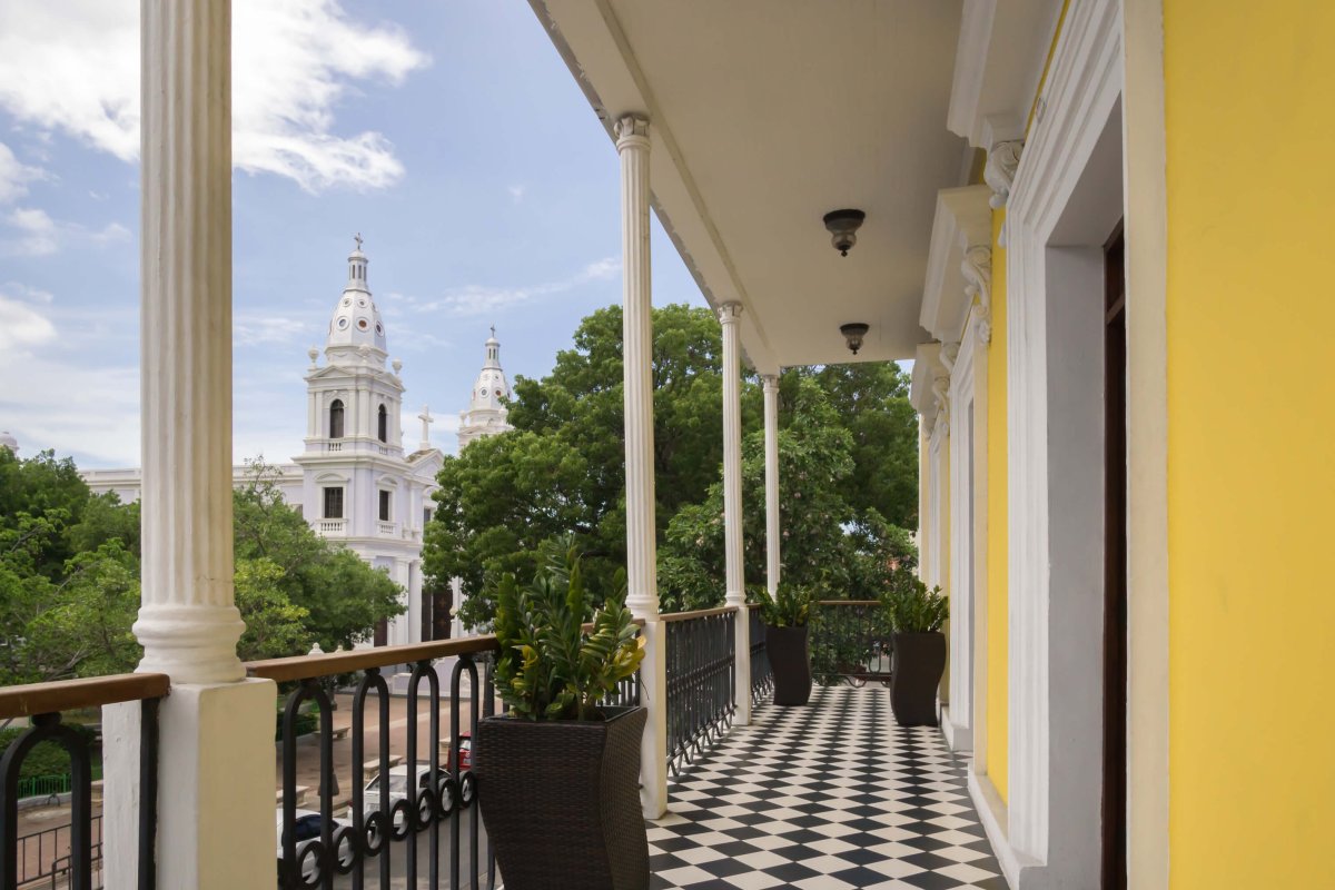 View from the Ponce Plaza Hotel & Casino. 