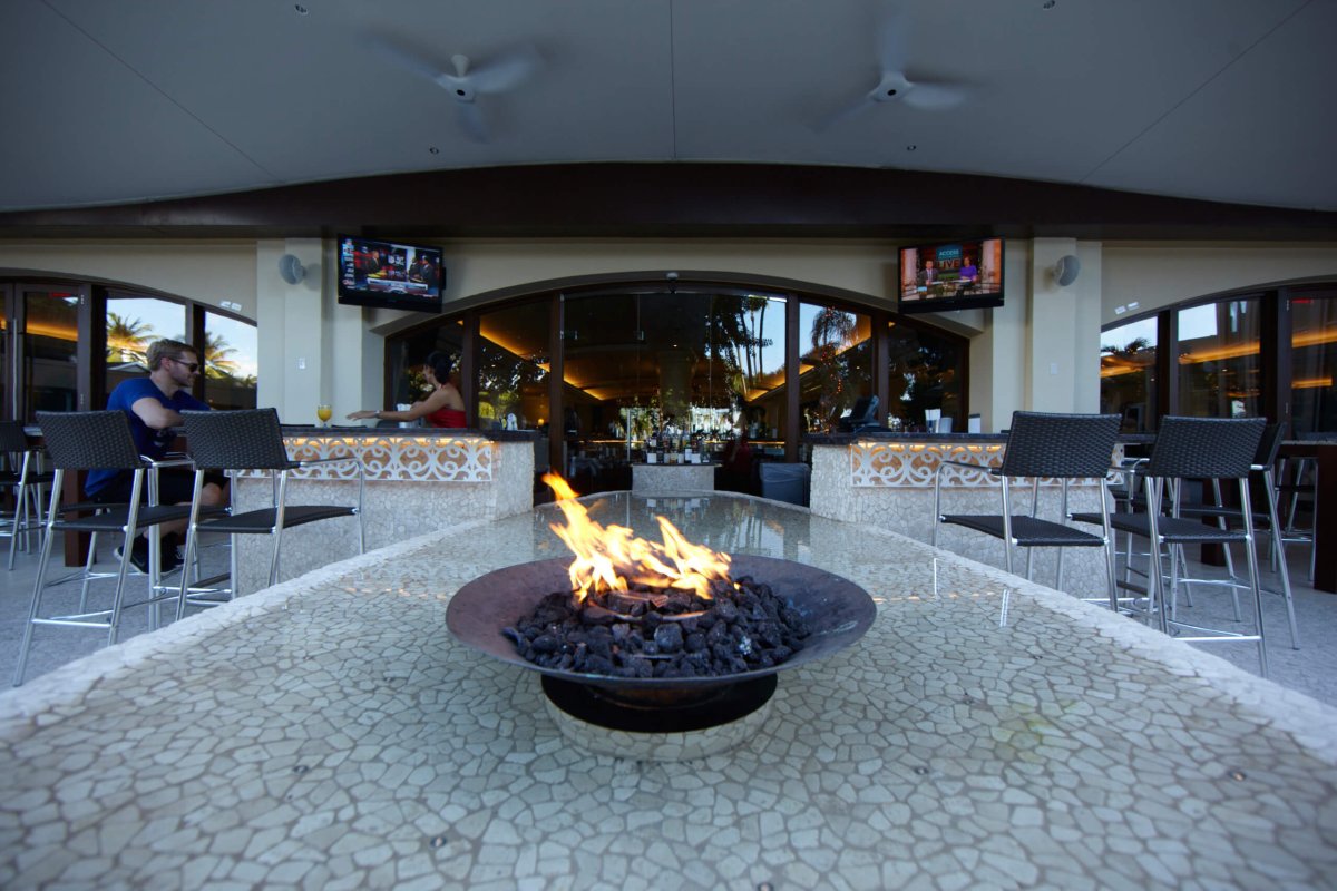 Patio view at the InterContinental San Juan in Carolina