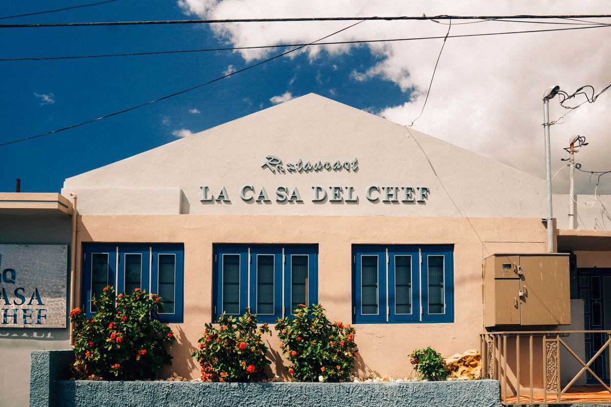 La Casa del Chef Restaurant en Ponce. 