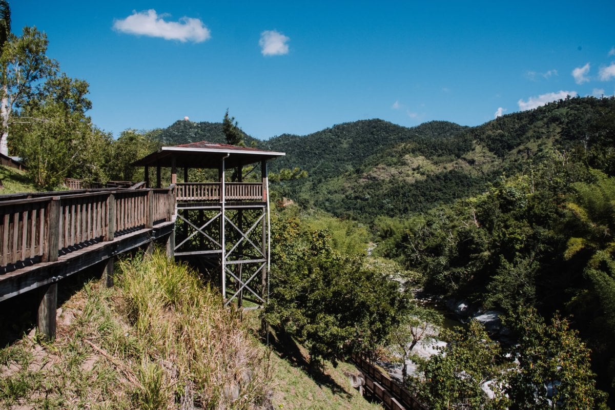 Viewpoint at Piedra Escrita in Jayuya 