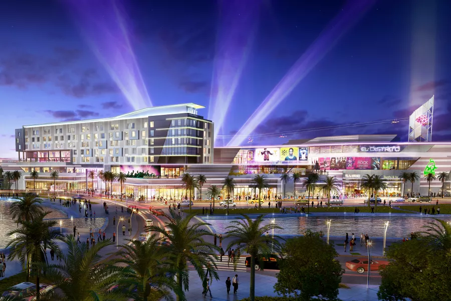 An artist rendering of District San Juan at the Puerto Rico Convention Center.