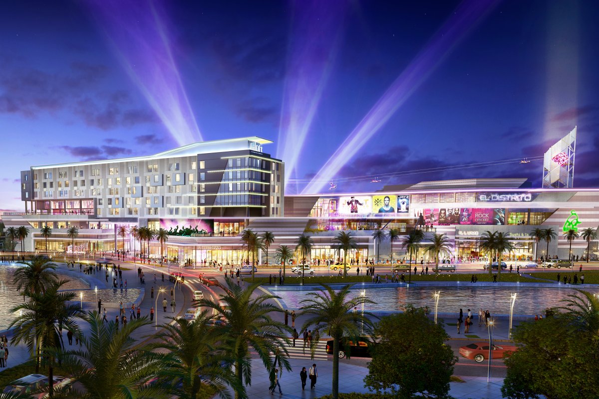 An artist rendering of District San Juan at the Puerto Rico Convention Center.