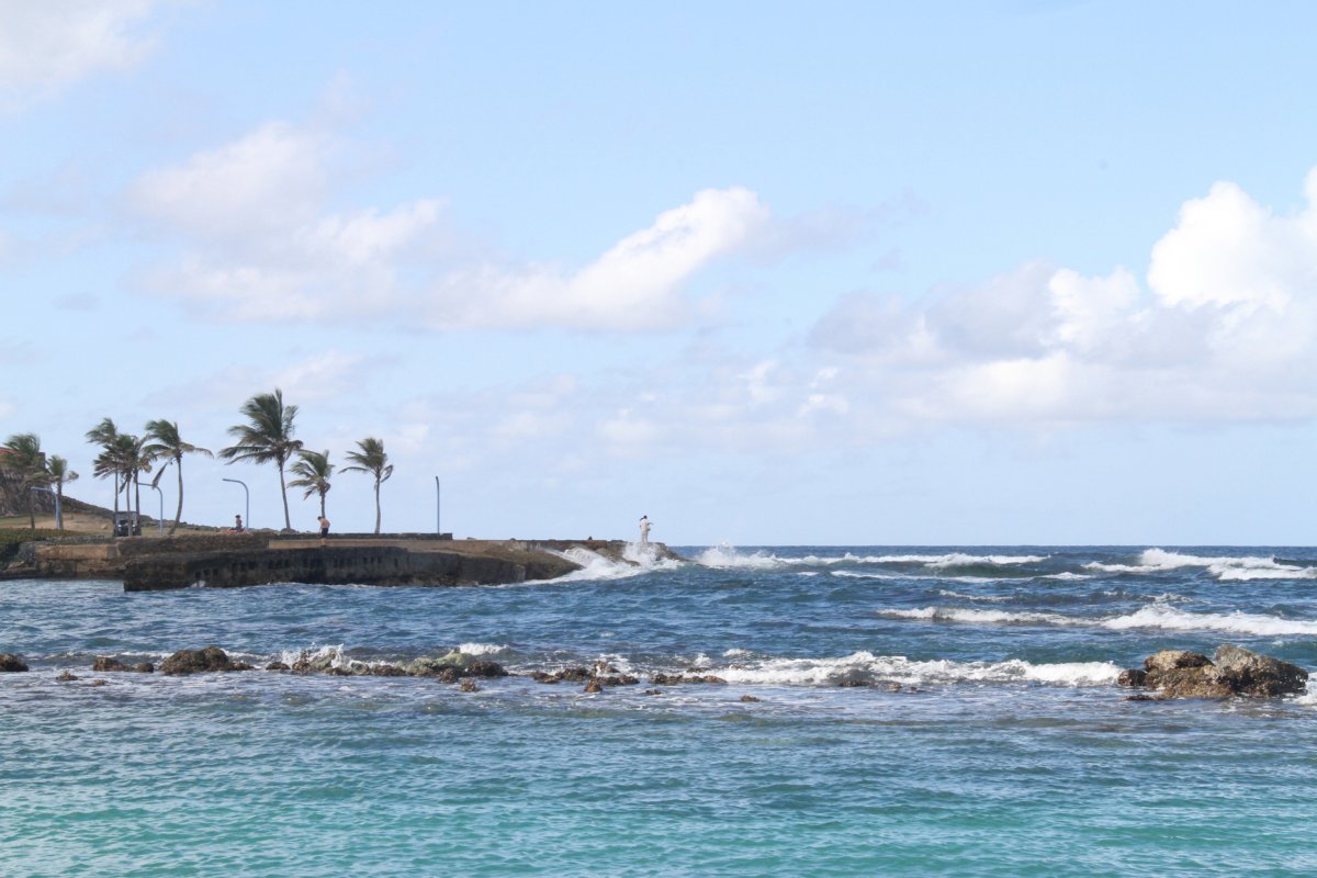 Playa El Escambrón en San Juan.