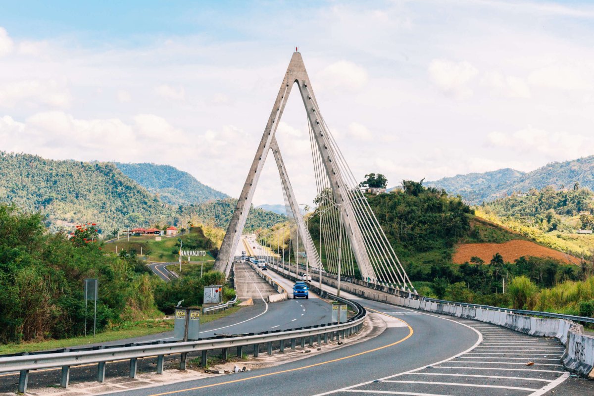 Jesus Izcoa Moure Bridge in Naranjito.