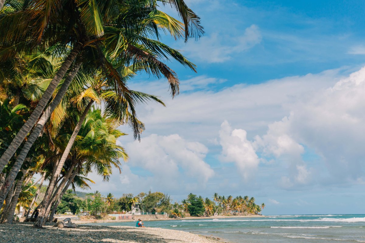 A gorgeous day at Inches Beach in Patillas 