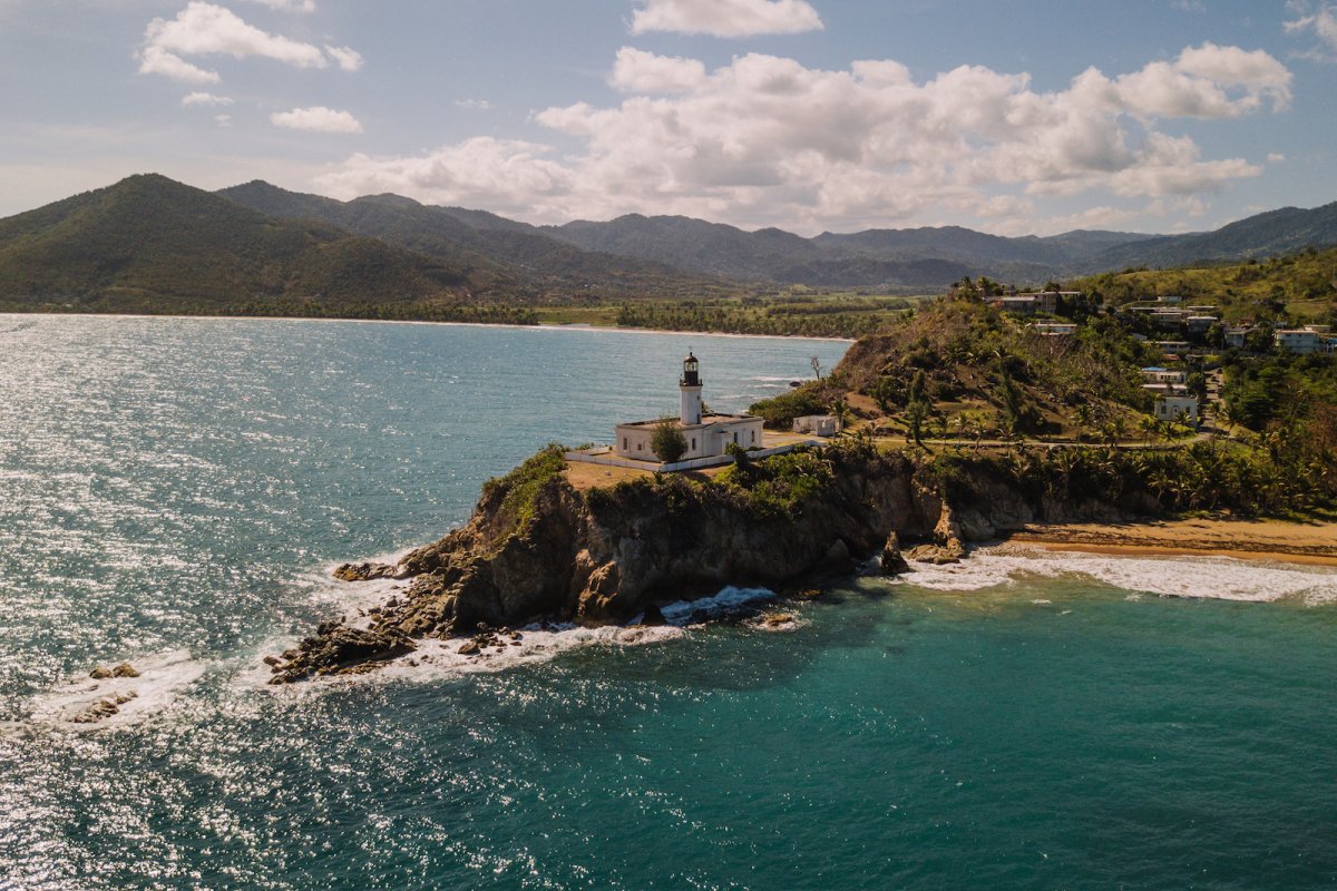 El faro de Punta Tuna en Maunabo