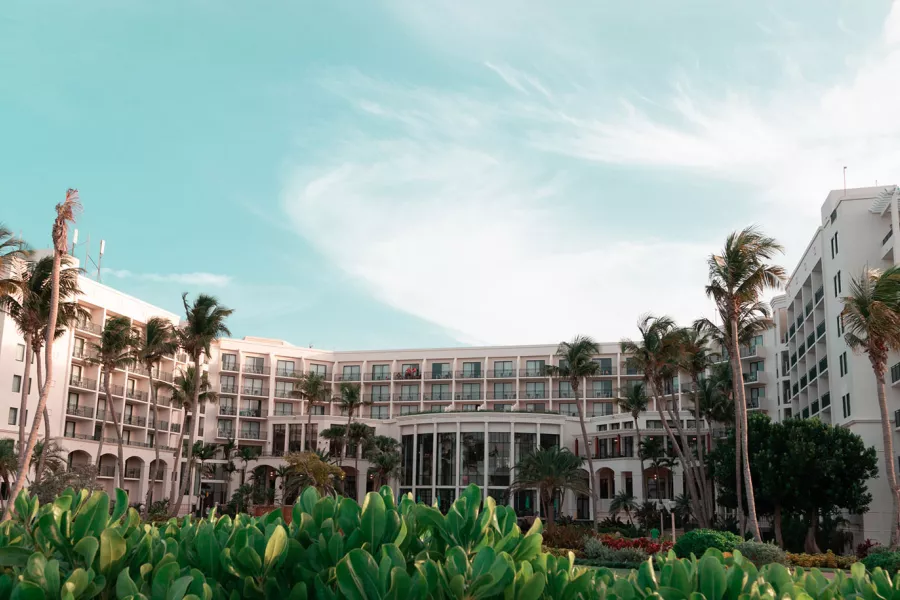 Outside view at the Wyndham Grand Rio Mar Beach Resort & Spa.
