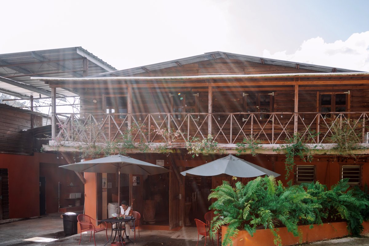 Coffee hacienda in Jayuya.