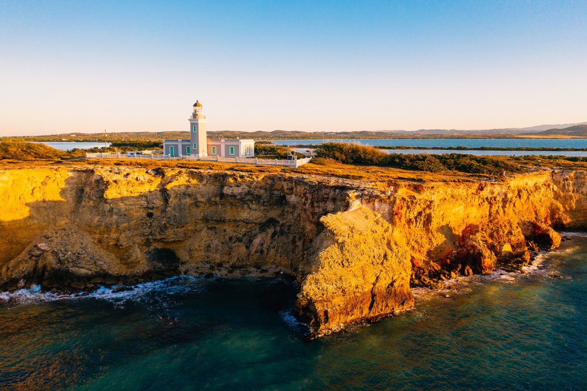 Los Morrillos Lighthouse in Cabo Rojo.
