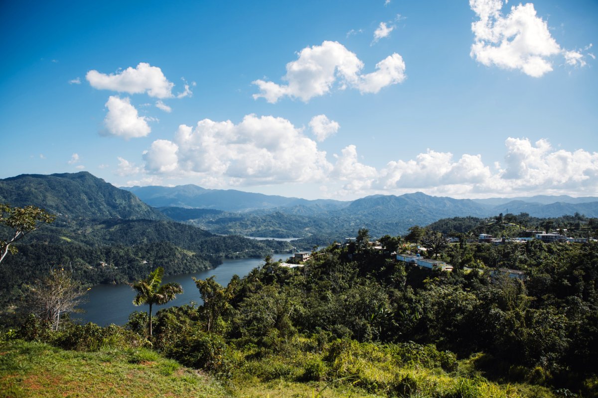 Vista panorámica de Utuado