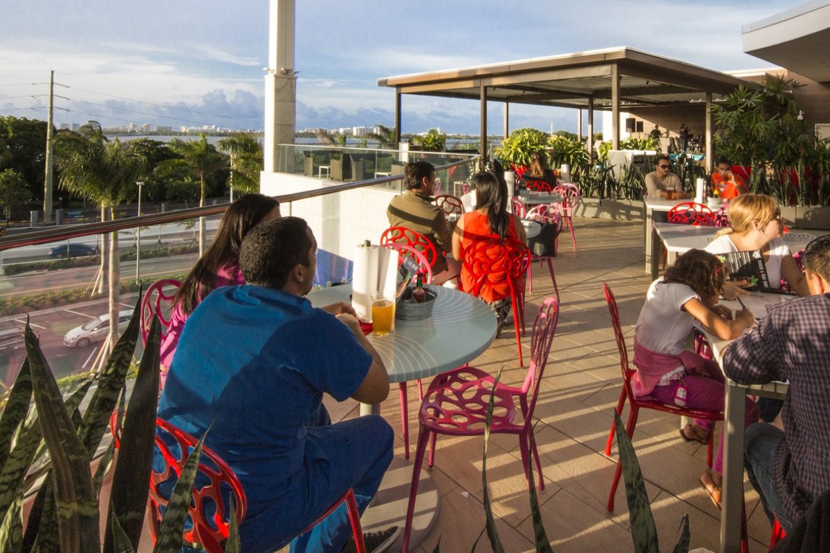 Vista de la azotea de The Mall of San Juan.