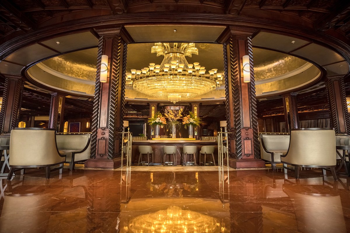 Chandelier at El San Juan Hotel