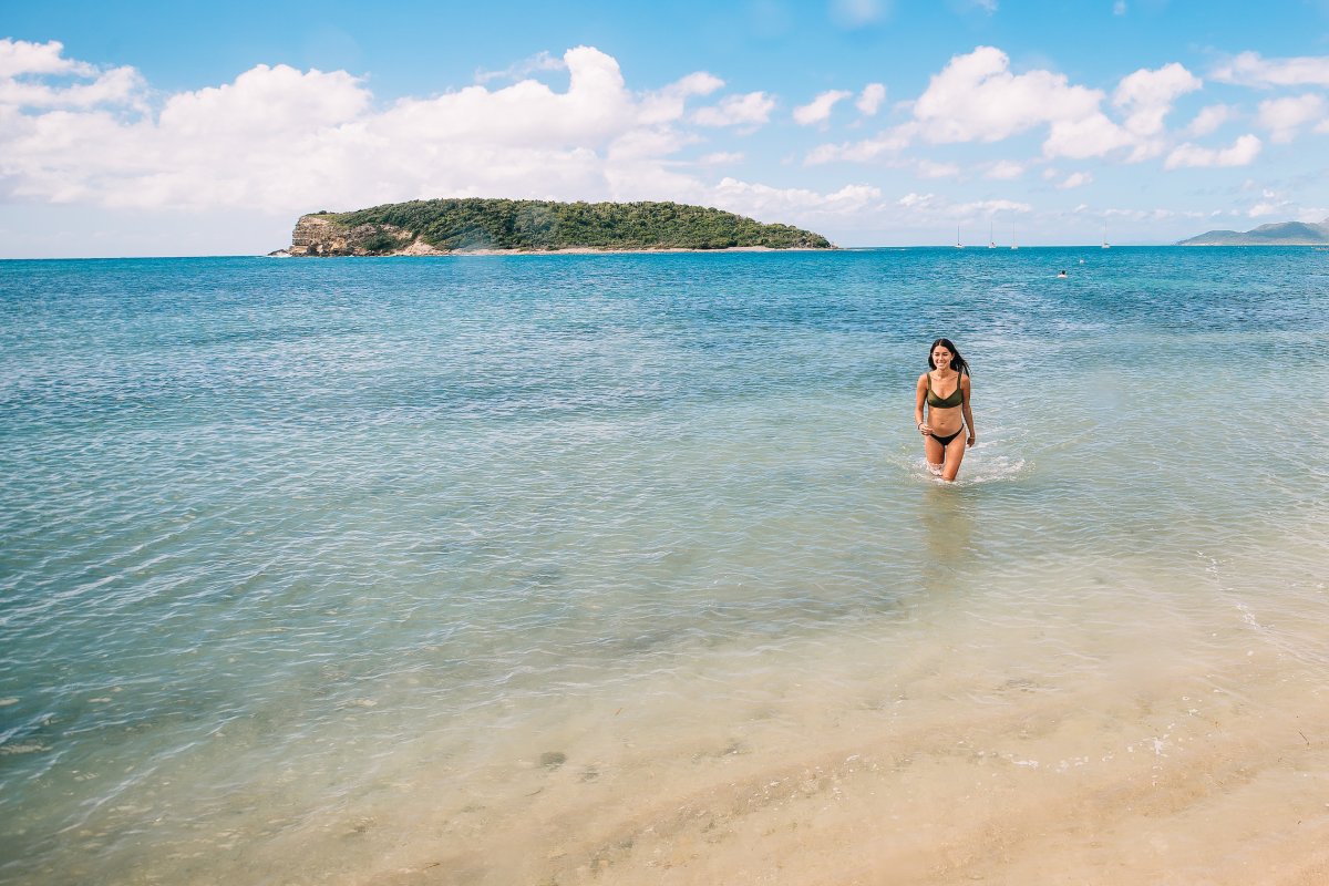 La Esperanza beach in Vieques.