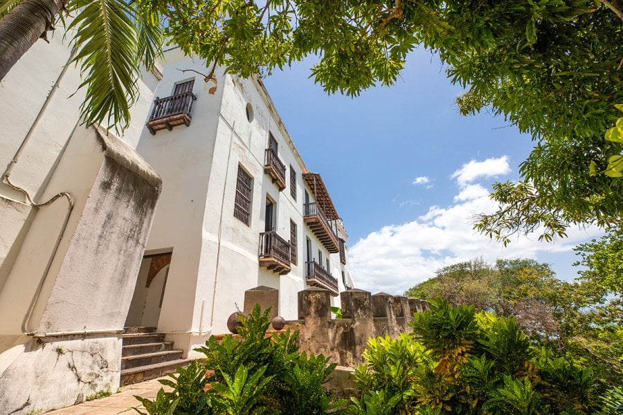 Outside view of the Casa Blanca Museum, the oldest sample of Spanish architecture in the United States and Puerto Rico.