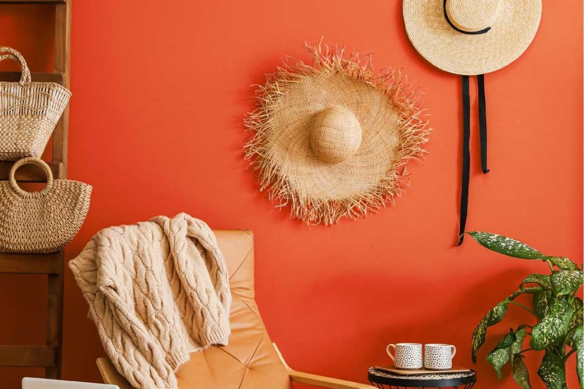 A home decorated using Puerto Rico Sunshine inspired paint.