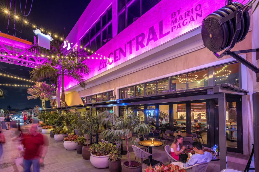 Exterior shot of La Central by Mario Pagan, one of San Juan’s fine dining best options