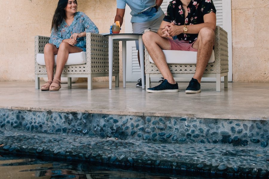 Couple at St. Regis in Puerto Rico