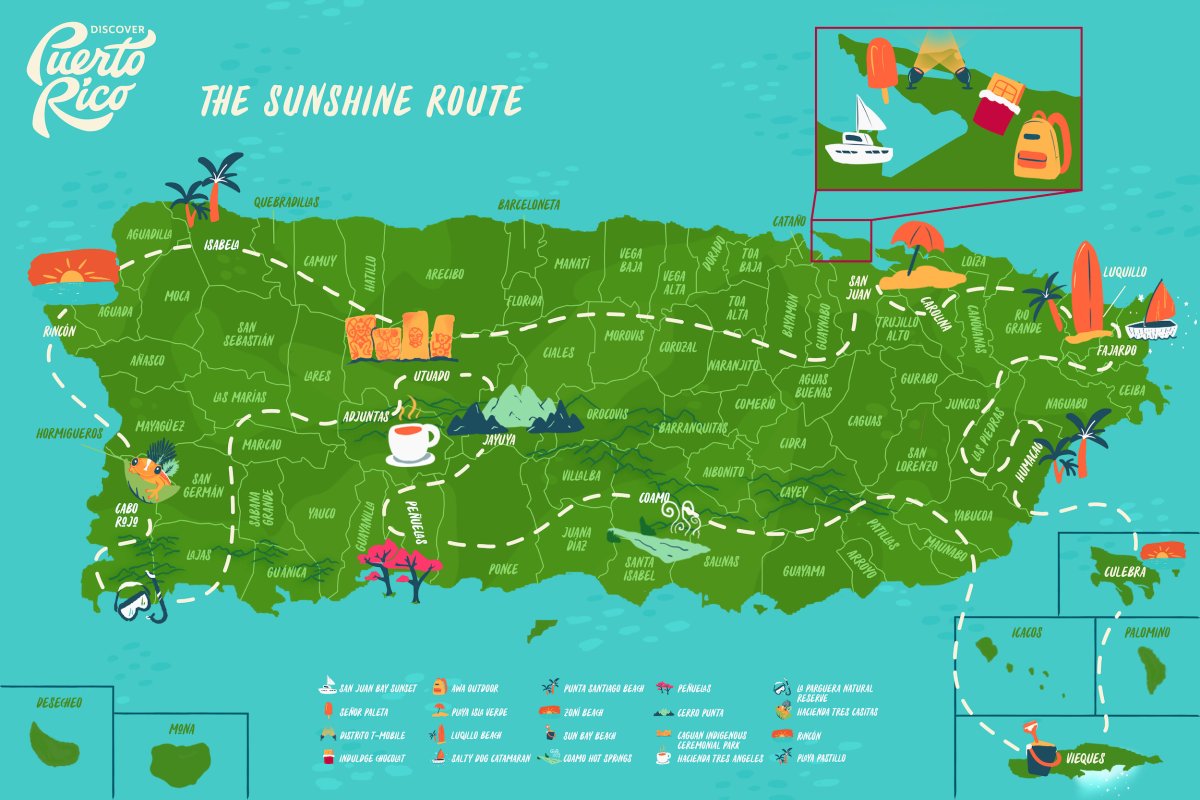 Sunshine to spare map