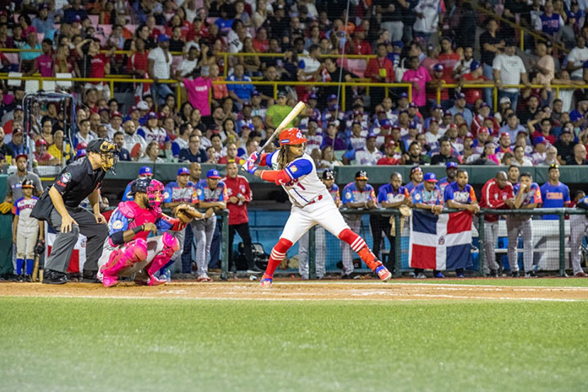 Baseball game in Puerto Rico