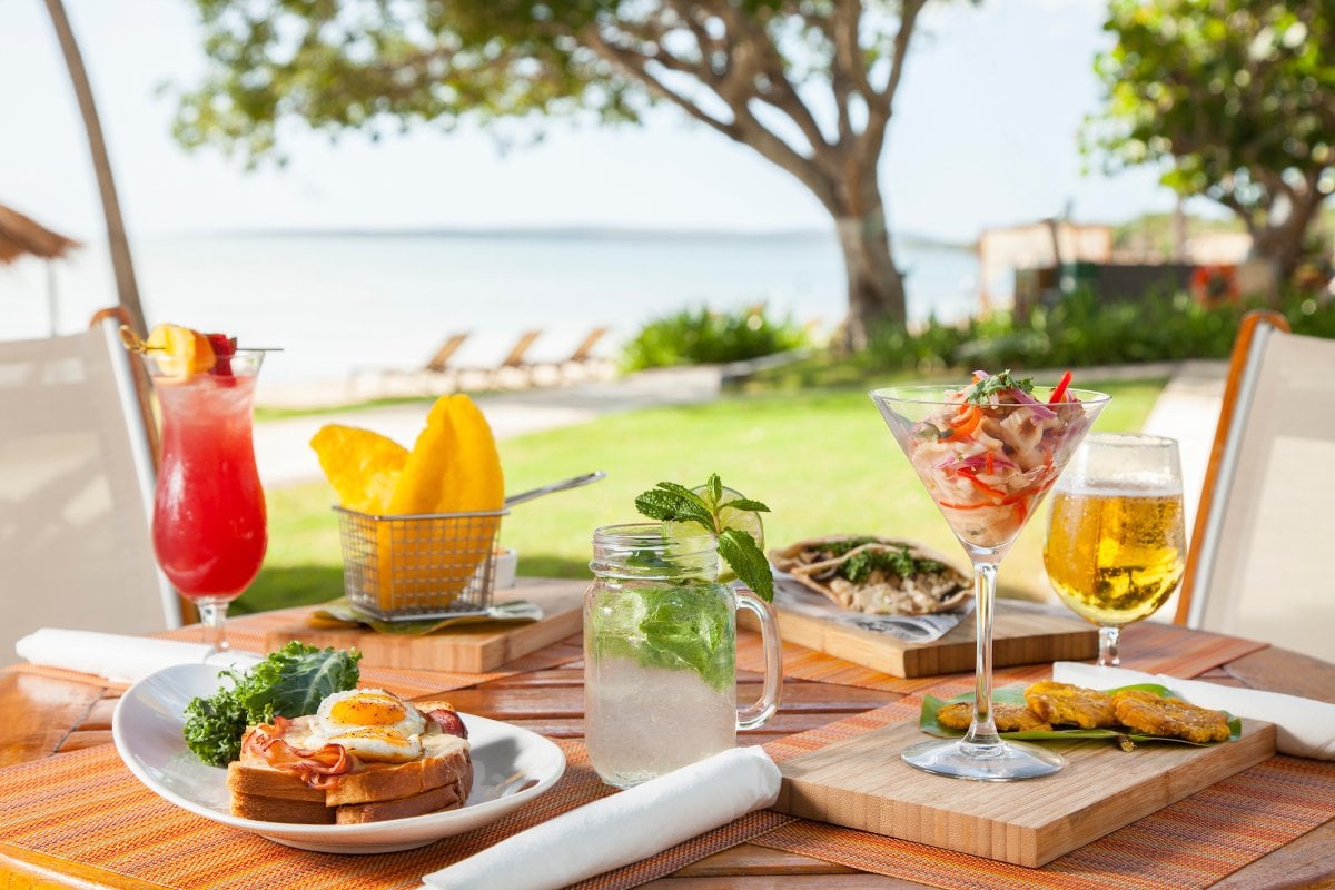 Brunch with an ocean view in Puerto Rico