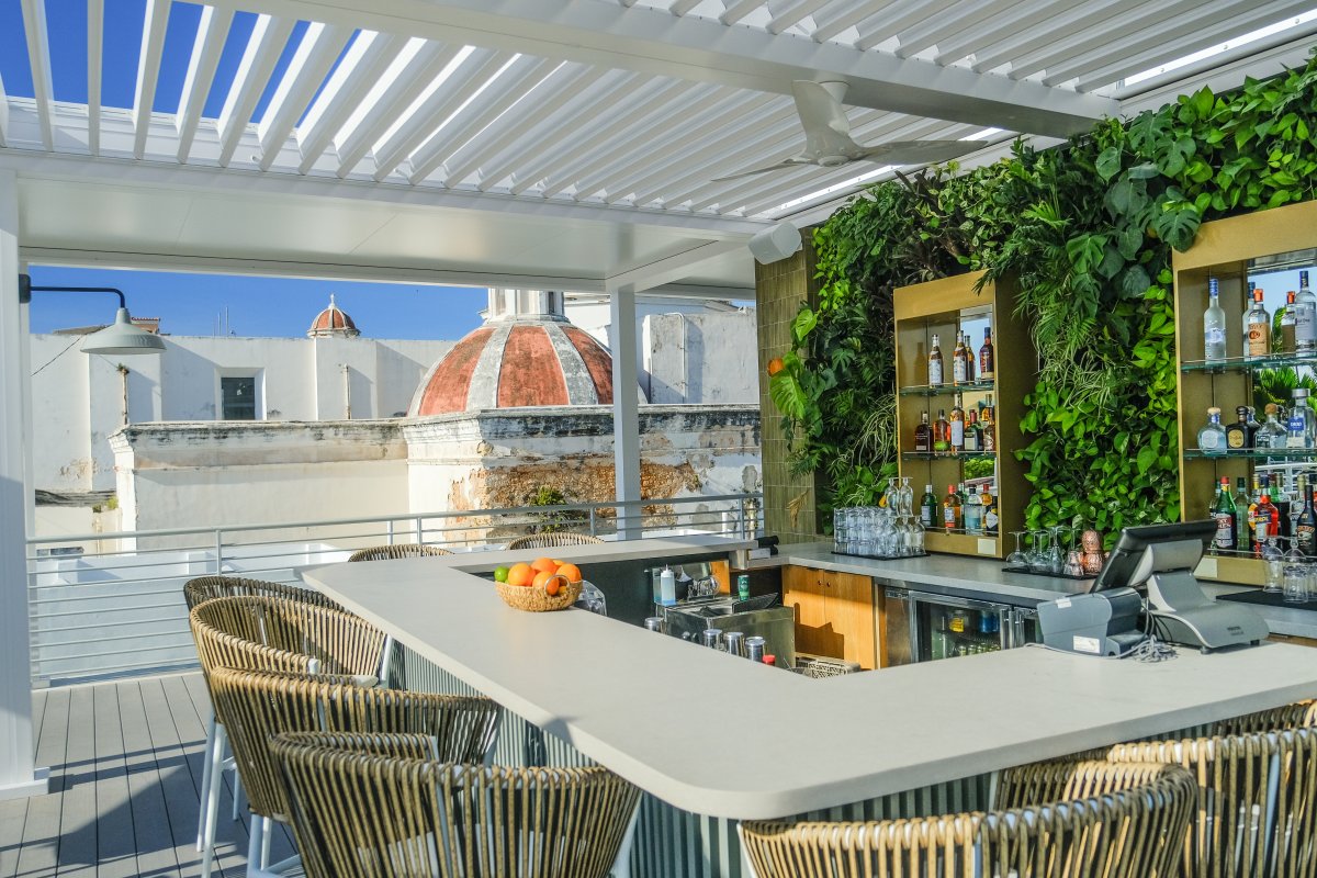 View from Atelier Rooftop Terrace