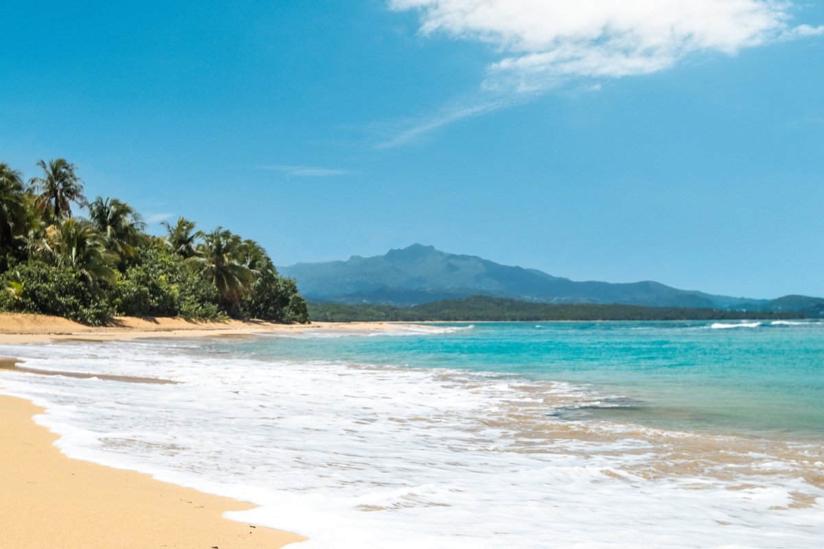 Beach view of Cabeza Chiquita.