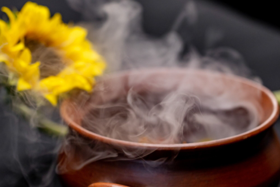 A smokey dish at Orujo