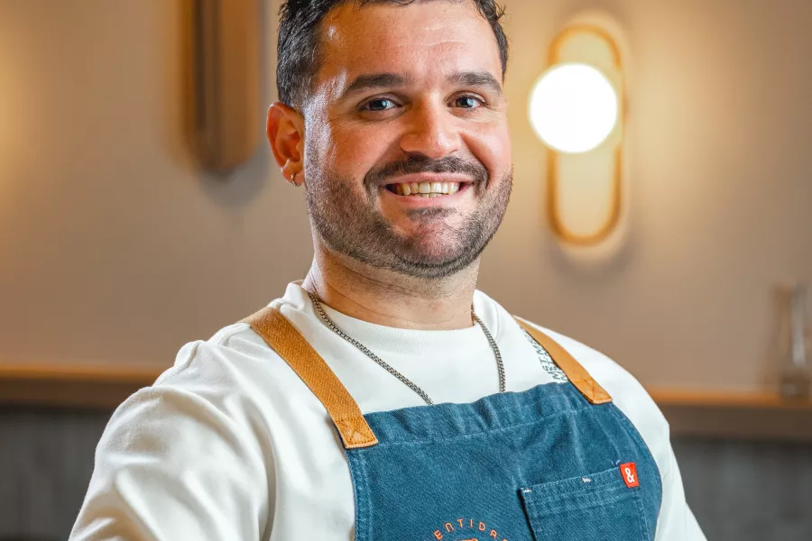 Mixologist Stephen Alonso.