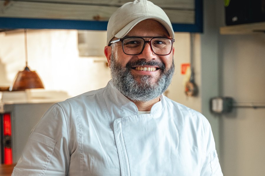 Chef Kevin García from La Faena.