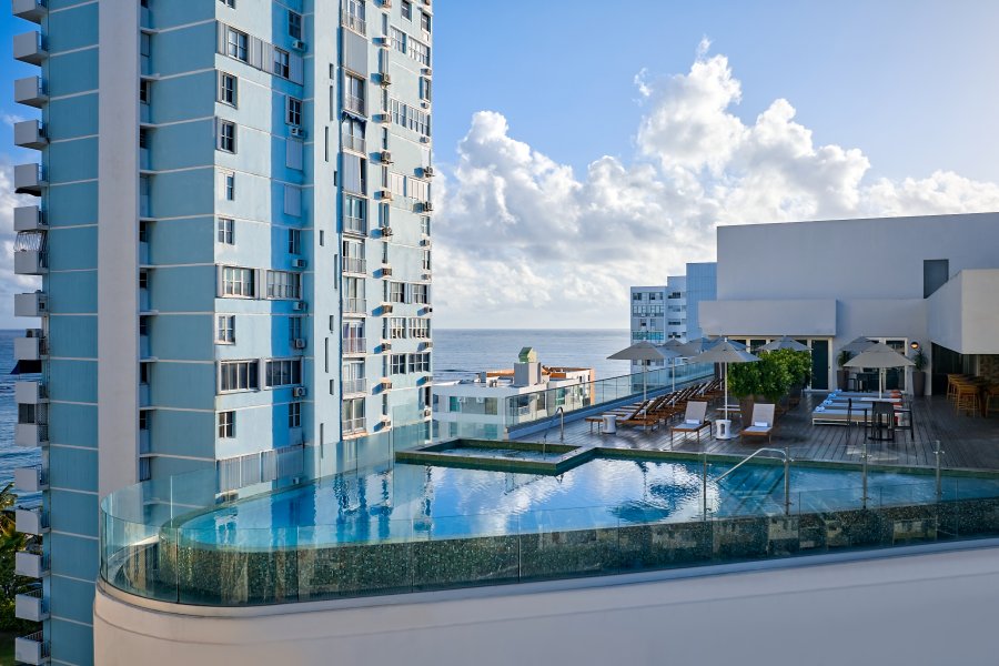 Casa Costera rooftop.