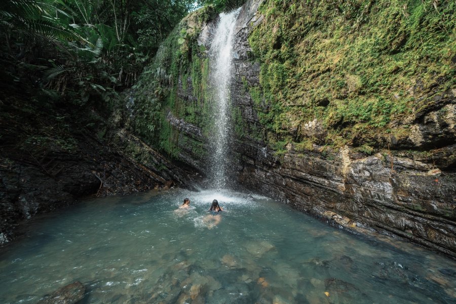 El Yunque Rainforest Waterfall