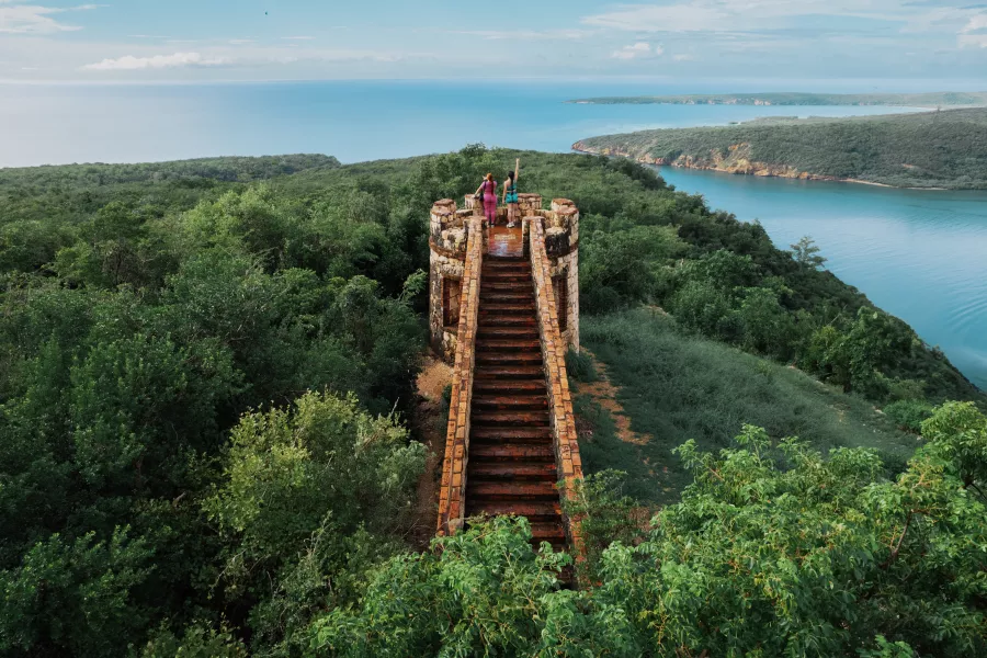 Hiking Guanica Fuerte Capron