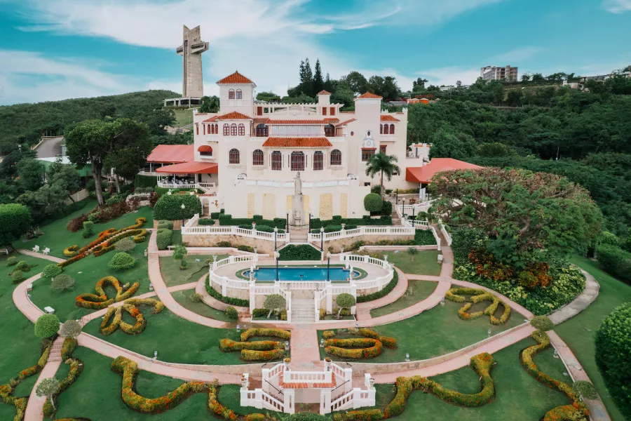 Castillo Serrallés in Ponce, home to Don Q heritage and a cultural stop on a Puerto Rico rum tour.