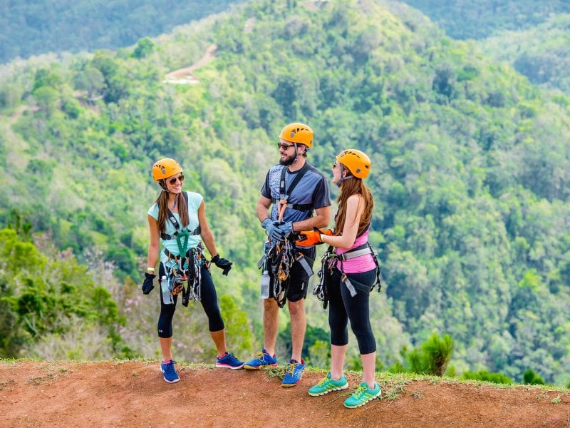 Toroverde Nature Adventure Park in Orocovis.