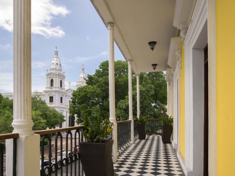 View from the Ponce Plaza Hotel & Casino. 