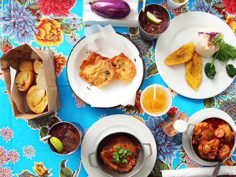 A colorful food tour is on the table with Spoon Food Tours in San Juan.