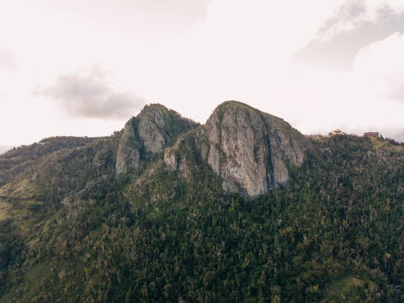 Piedras del Collado, una formación rocosa en las montañas de Salinas..